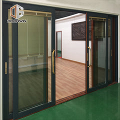 Factory direct price three track sliding door panel patio glass on China WDMA