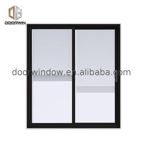 Factory direct supply triple pane sliding door glazed patio doors top track on China WDMA