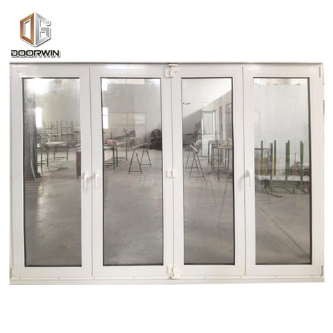 Factory hot sale white aluminum door bi fold doors aluminium patio on China WDMA