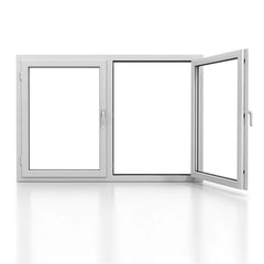Factory price UPVC soundproof impact windows and doors on China WDMA