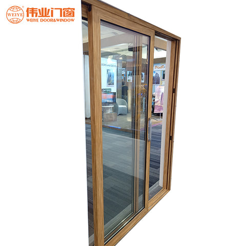 Factory price high security aluminum frame sliding door for sale on China WDMA