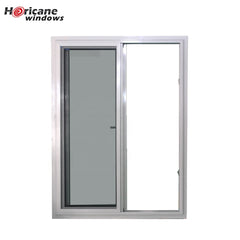 Factory price large exterior sound proof double aluminium profile sliding glass door on China WDMA