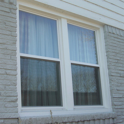 Factory price white color single hung window design for sale on China WDMA