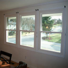 Factory price white color single hung window design for sale on China WDMA
