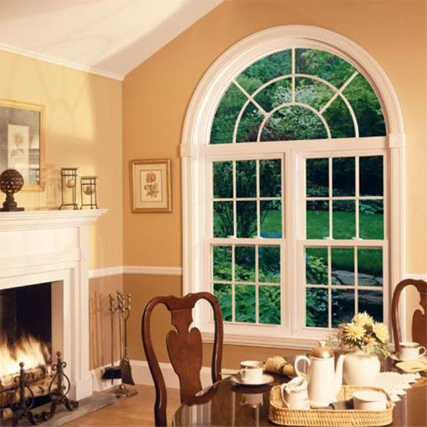 Factory price white color single hung window design for sale on China WDMA