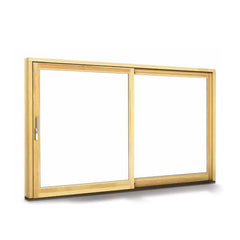 Factory price wholesale new sliding patio doors most energy efficient modern wood on China WDMA