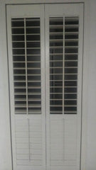 Fashion Stype For Doors And Windows New Cheap Wooden Slat Plantation Shutter Lovre Blinds on China WDMA