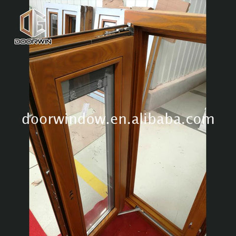 Fashion curved double glazed windows casement vs single hung window with fixed glass on China WDMA