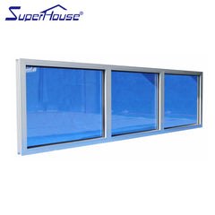 Florida Building Approved Miami Dade NOA Hurricane Resistance fire rated fixed glass bathroom windows sale on China WDMA