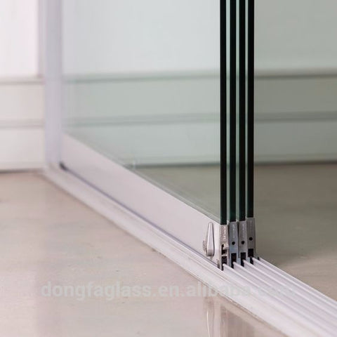 Frameless Door Tempered glass cost per square foot on China WDMA