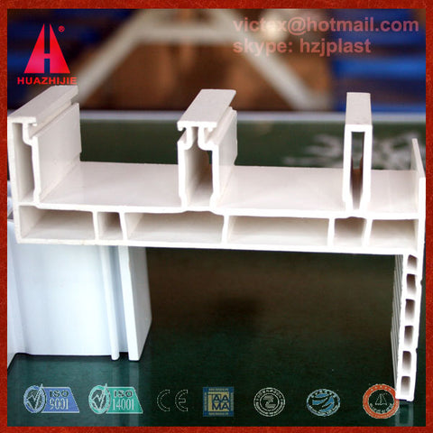 Friendly USA style sliding series Frame of Extruded Pvc profile for Window and Door on China WDMA