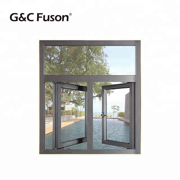 G&C FUSON 50 series Double Glazed Aluminium Casement Window on China WDMA
