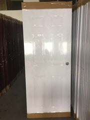 Glass doors metal frame double pane tempered glass steel doors on China WDMA