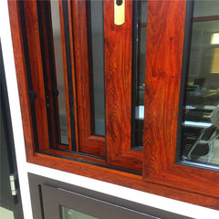 Good Insulation And Watertight aluminium frame sliding glass window with reflective colored glass on China WDMA