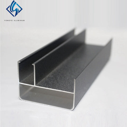 Good Price Alloy Aluminium Frame Extrusions 4 Track Sliding Glass Window Profile on China WDMA