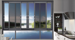 Good Price aluminium toilet glass windows tinted sliding window with factory direct sale on China WDMA