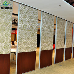 Good Quality Design Decorative Movable Partition Wall Sliding Doors for Art Gallery/Dance Studio on China WDMA