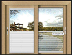 Good price windows with blinds built in them UB6326 on China WDMA