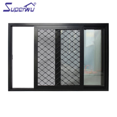 Good quality Sliding window house windows for sale price of aluminum sliding window on China WDMA