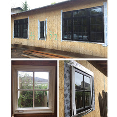 Good quality factory directly wooden window glass replacement frames vs upvc on China WDMA