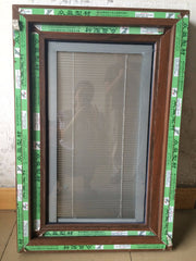 Good quality price of Upvc blinds glass louver windows shutter window for house and villa on China WDMA