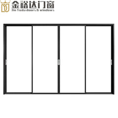 Guangdong foshan factory supply narrow narrow side sliding door frame kitchen aluminum frame glass door on China WDMA