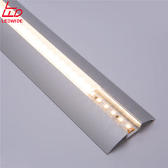Guangzhou aluminum led channel low profile housing for 12mm pcb led strip light installation on China WDMA
