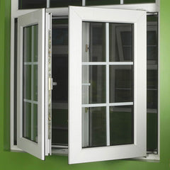 WDMA factory pvc window double glazed casement pvc windows