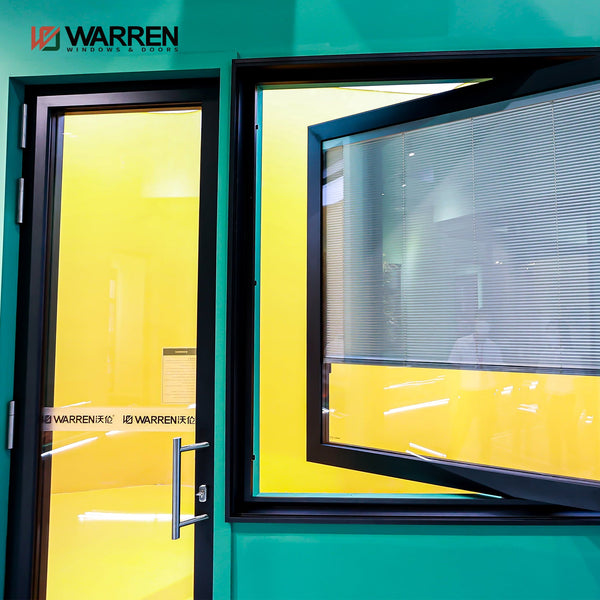 Warren 32x36 vertical mid-hanging window aluminium 6060-T66 thermal break factory sale