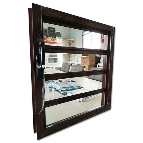 WDMA New Design Thermal Break Aluminum French Casement Window Swing Tempered Glass Window