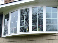 Modern Bay & Bow Window Designs Aluminum Balcony Glass Cambered Curved Window