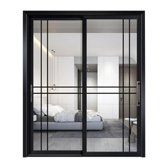 WDMA customized contemporary  aluminum sliding  door