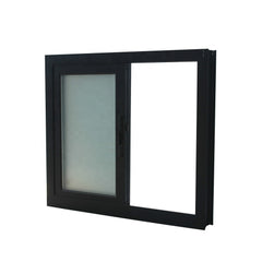 WDMA Double Glazed Windows Aluminum Frame Tempered Glass Swing Windows