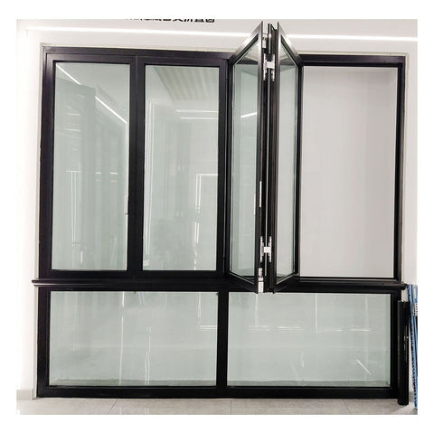 WDMA 3 panel 4-panel aluminum alloy bi-folding window