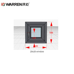 Warren 20x20 Window Standard Window Well Size Three Window Living Room Aluminum