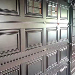 China WDMA Modern Rolling design glass panel garage door open automatic