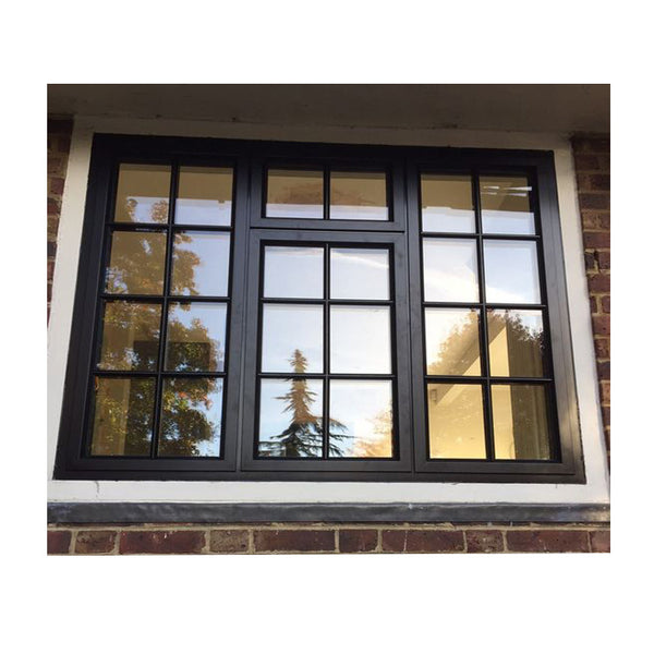 Aluminum Casement Window with Mosquito Net Double Glazed Tempered Glass Window Designs for Homes