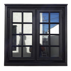 WDMA Single Casement Corner Tempered Glass Panel French Door