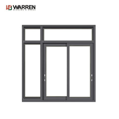 Warren 48x48 Sliding Aluminium Triple Glazing Brown House Window Bathroom