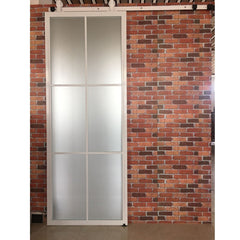 WDMA Hot sale Steel insulated sliding barn door with hardware Interior iron sliding Door
