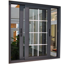 WDMA Grill Design Double Glazed Insulated And Storm Stand Alone Sliding Australian Standard Window