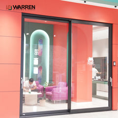 Warren 42 x 96 Exterior Door With Glass 96 Exterior Sliding Glass Door
