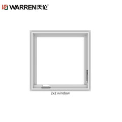 Warren 48x72 Fixed Picture Aluminum Double Glass Black Wholesale Window Price