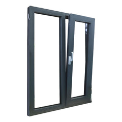 Latest design aluminum alloy french door and window minimal slim frame tilt and turn window