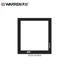 Warren 36x50 Window Aluminum Double Glass Window Aluminum Casement Windows