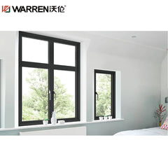 Warren Double Pane Windows Casement Silver Aluminium Windows Large Aluminium Windows Casement