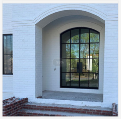 WDMA  thermal steel profile house interior small windows simple iron window grill design