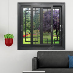 WDMA low e glass living room sliding windows