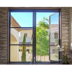 WDMA Luxury House Customized French Wrought Iron Entry Door