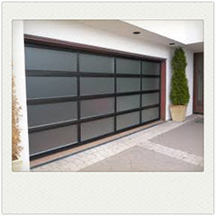 China WDMA Customized aluminum panel storm-proof garage door